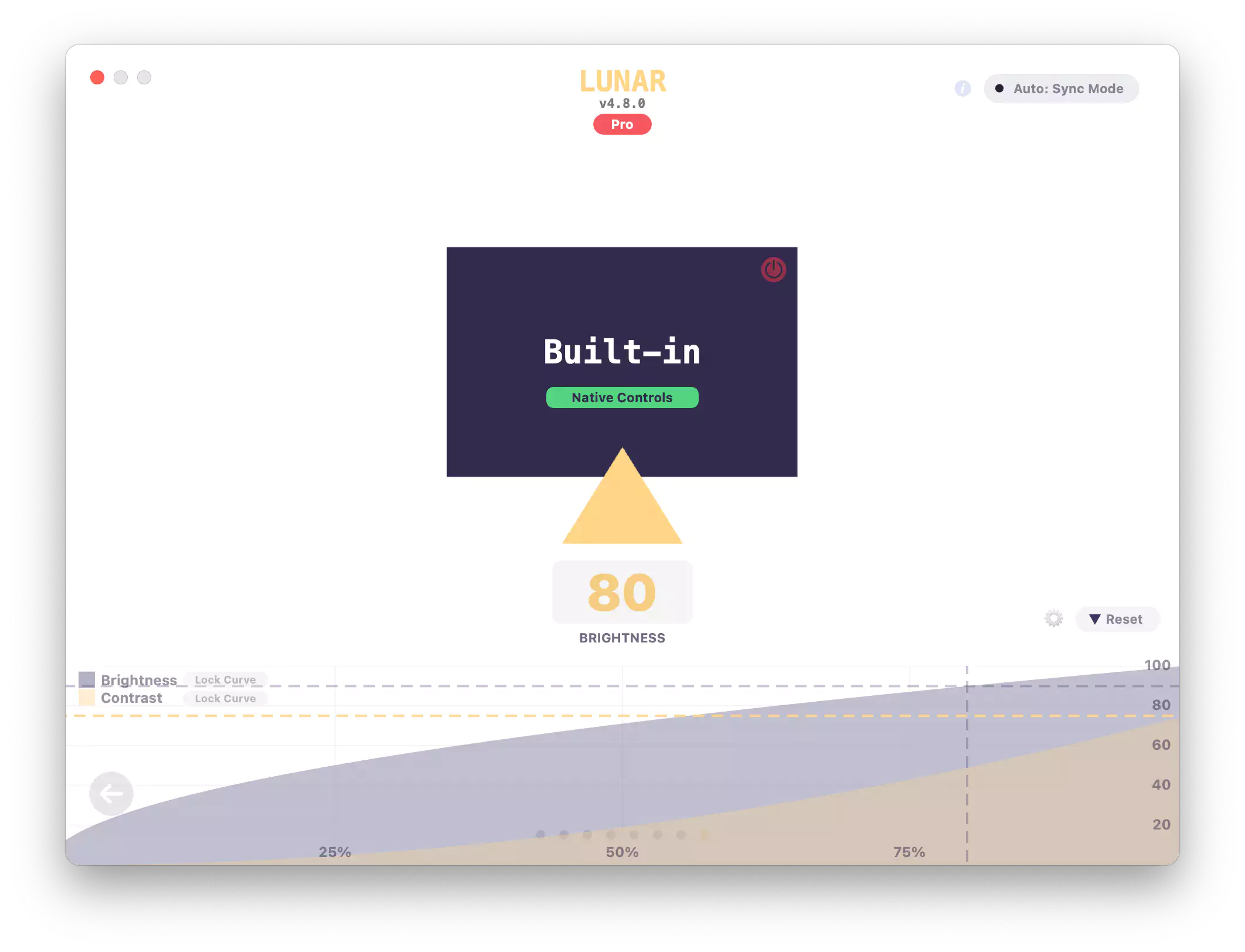 built-in display page