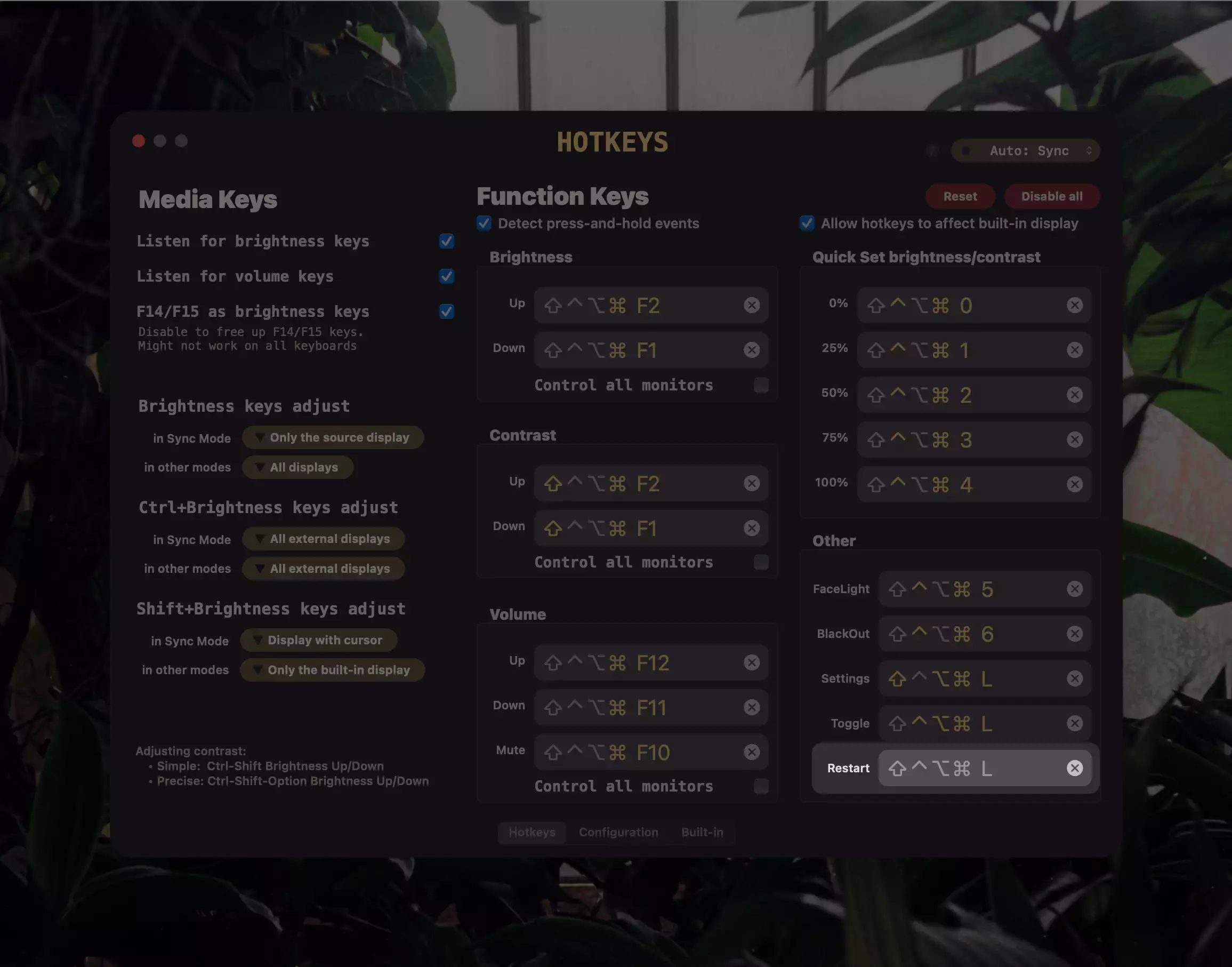 restart hotkey